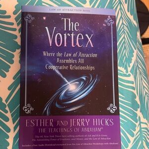 The Vortex by Esther and Jerry Hicks - Purple Cosmic Cover